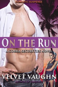 Book cover for On the Run, the 25th book in the COBRA Securities Series.